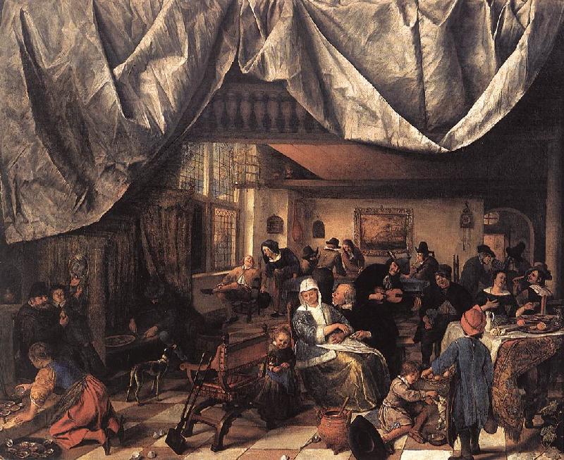 Jan Steen The Life of Man China oil painting art